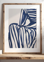 Load image into Gallery viewer, Blue Stripes Print